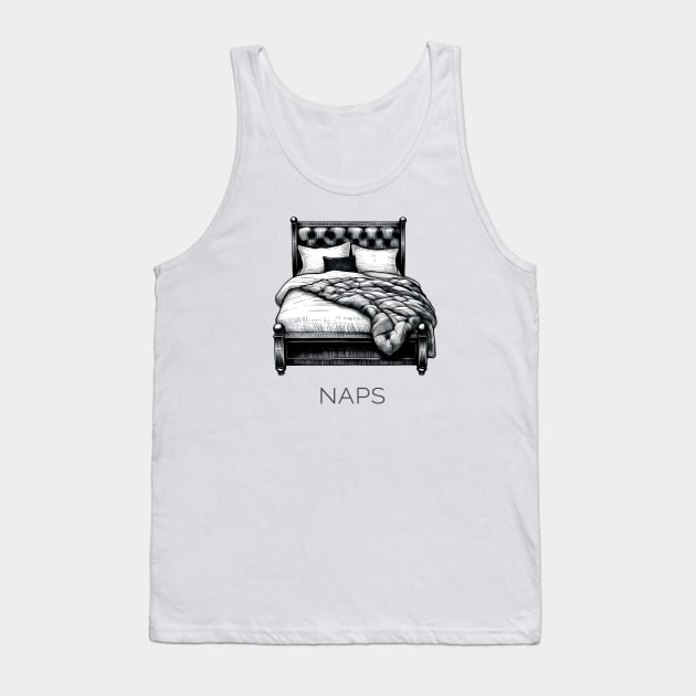 Naps Tank Top by ThesePrints